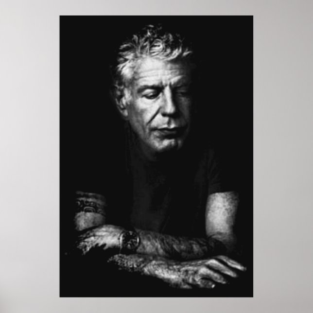 Poster Anthony Bourdaim (Devant)