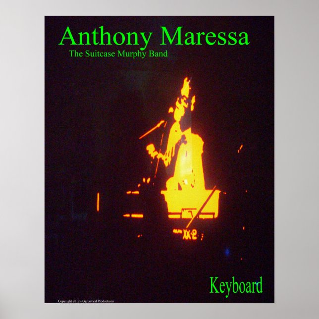 Poster Anthony Maressa (Devant)