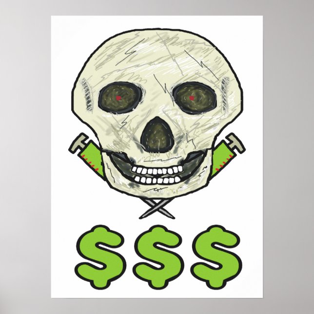 Poster Anti Big Pharma (Devant)