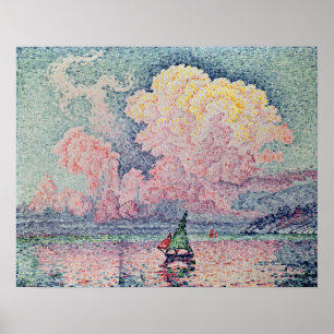 Poster Antibes, le nuage rose, 1916