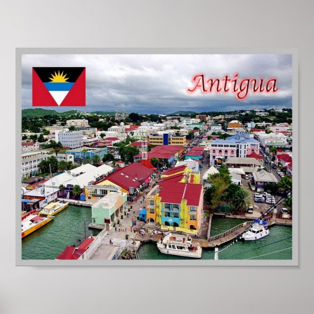 Poster Antigua - (Devant)