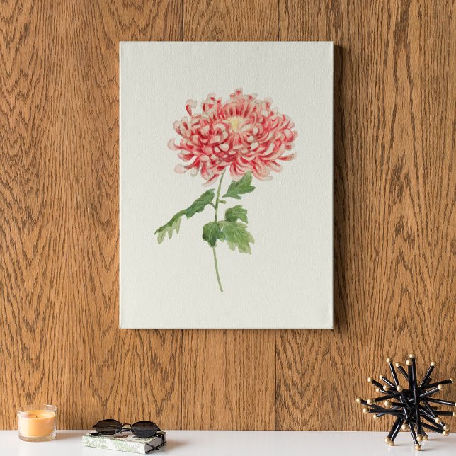 Poster Antique Aquarelle Botanique Imprimer (Antique Watercolor Botanical Print)