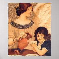 Antique française au chocolat