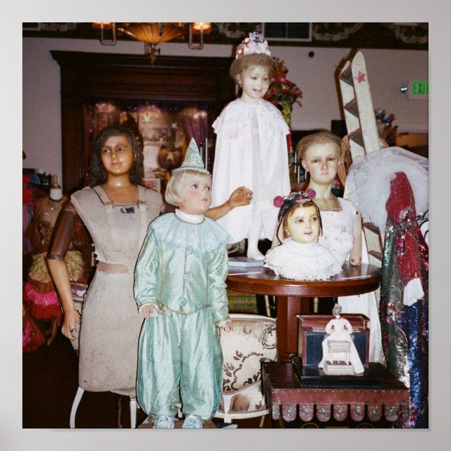 Poster Antiquité vintage Dolls (Devant)