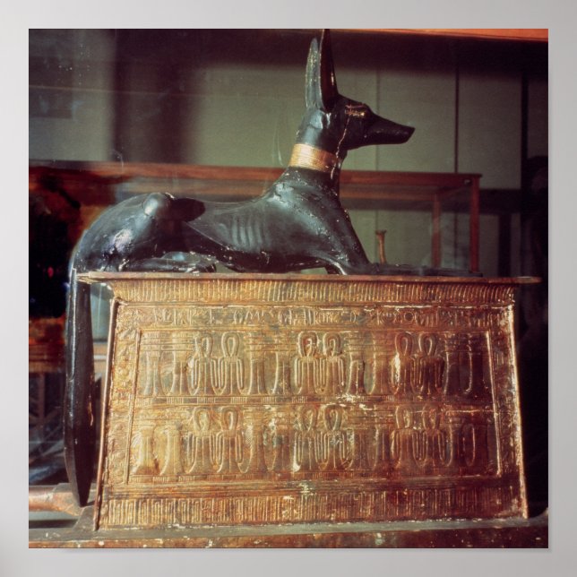 Poster Anubis, dieu égyptien des morts (Devant)