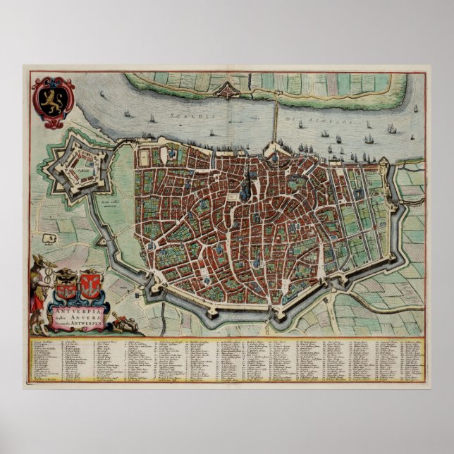 Poster Anvers (Devant)