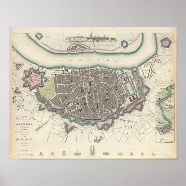 Poster Anvers Anvers Anvers Anvers (Devant)