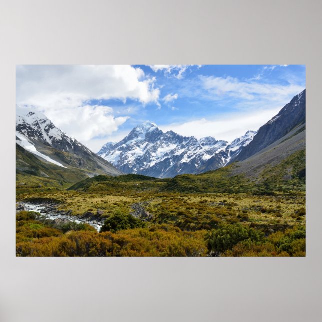 Poster Aoraki / Mount Cook (Devant)