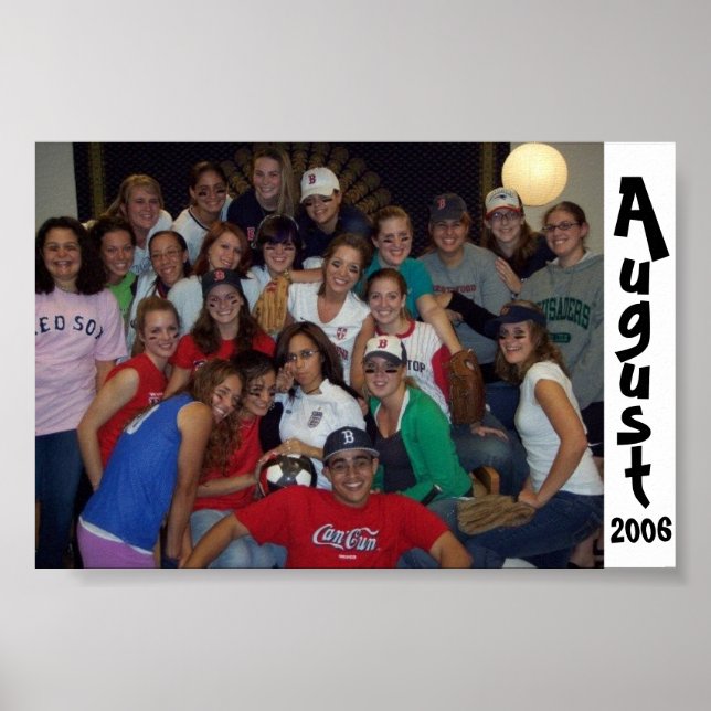 Poster Août Filles du premier Willy (Devant)