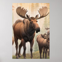 *~* AP49 Herd MOOSE Stream Forest Nature