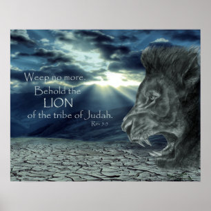 Poster Ap 5:5 Voici le lion