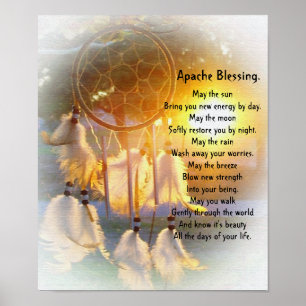 Poster Apache Blessing Dreamcatcher