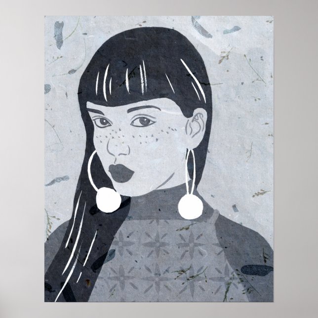 Poster Aperçu du portrait nocturne (Devant)