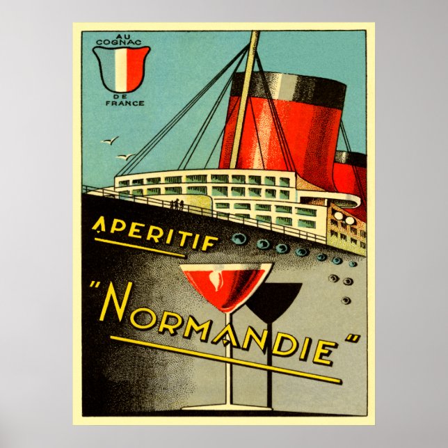 Poster apéritif normande (Devant)