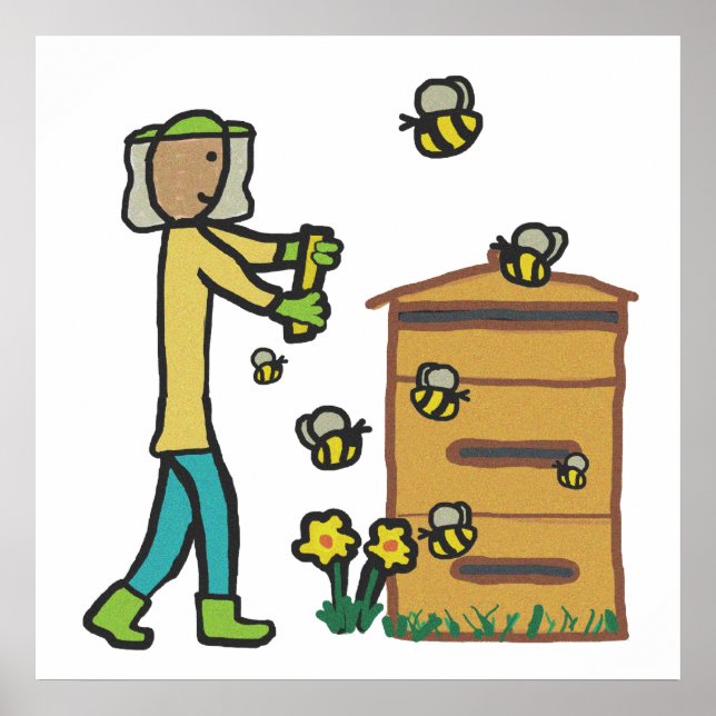 Poster Apiculture (Devant)