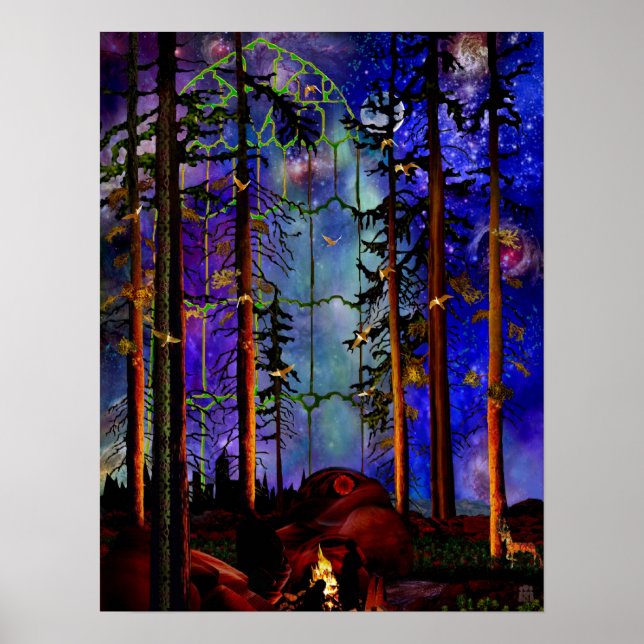 Poster Apocalypse avec espoir (Devant)