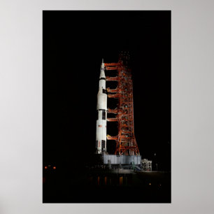 Poster Apollo 13 sur le panneau de lancement