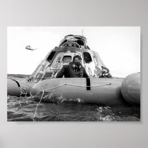 Poster Apollo 14 Splashdown & Recovery