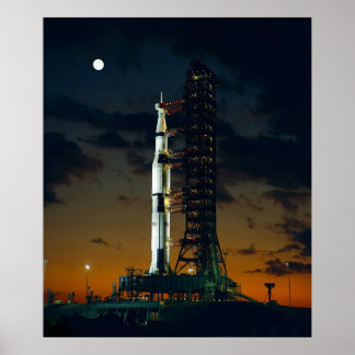 Poster Apollo 4 Saturn V
