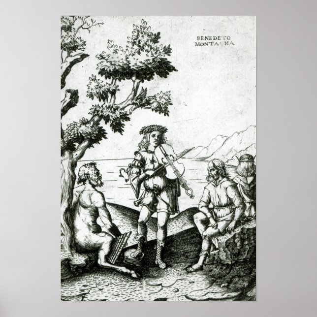 Poster Apollo et Pan (Devant)