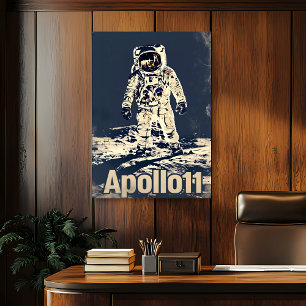 Poster Apollo vintage 11