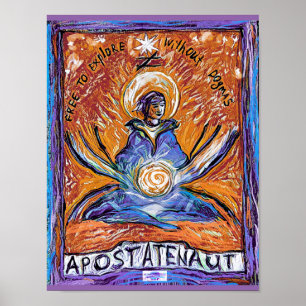 Poster Apostatenaut - explorer sans dogmes