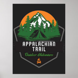 Poster Appalachian Trail Édition été