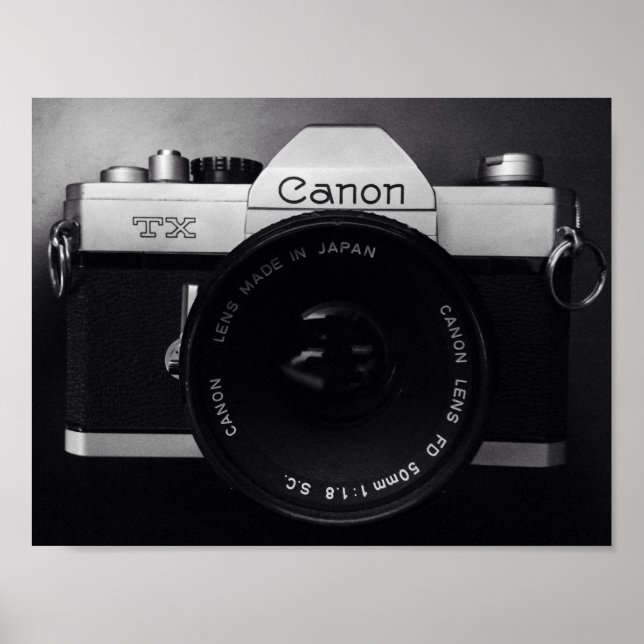 POSTER APPAREIL PHOTO CLASSIQUE (Devant)