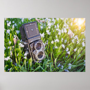 Poster Appareil-photo de Rolleiflex