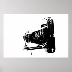 Poster Appareil-photo vintage