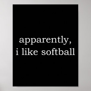 Poster Apparemment j'aime Softll _1