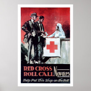 Poster Appel à roulement de la Croix-Rouge (US00203)