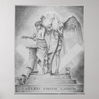 Poster Appelé À Partir Du Travail