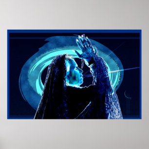 Poster Appels de dame âgée pour la paix