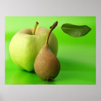 Poster Apple & Pear