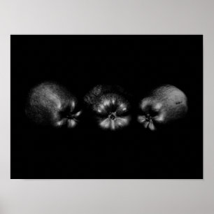 Poster Apple Portrait Fine Art Classy Élégant Amusant Uni