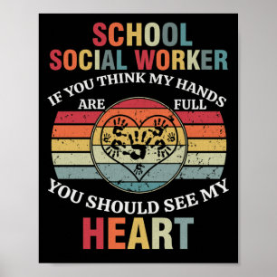Poster Appréciation des travailleurs sociaux de l'école R