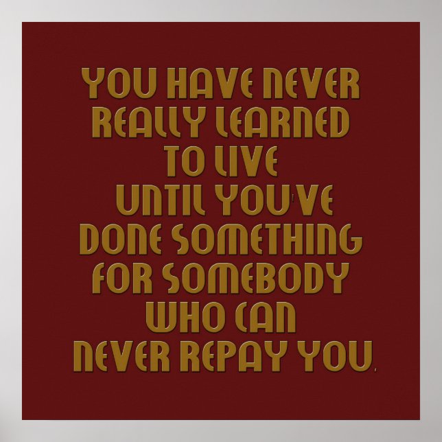 Poster apprendre à vivre l'affiche (Devant)