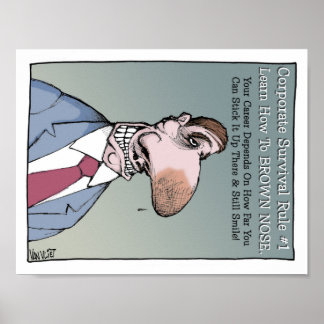 Poster Apprendre comment Brown le nez