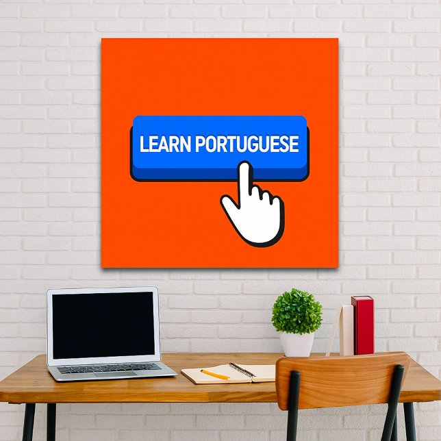 Poster Apprendre le portugais (Créateur téléchargé)