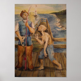 Poster Apprenez-Moi À Pêcher