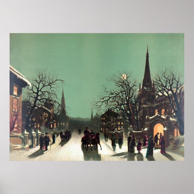 Poster Approche du Nouvel An (Devant)