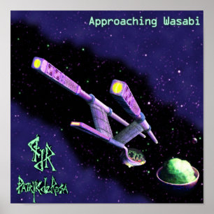 Poster "Approcher Wasabi" par Jason T. Reimche