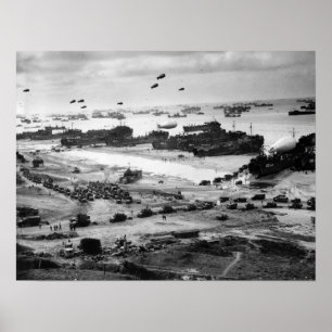 Poster Approvisionnement de la Normandie