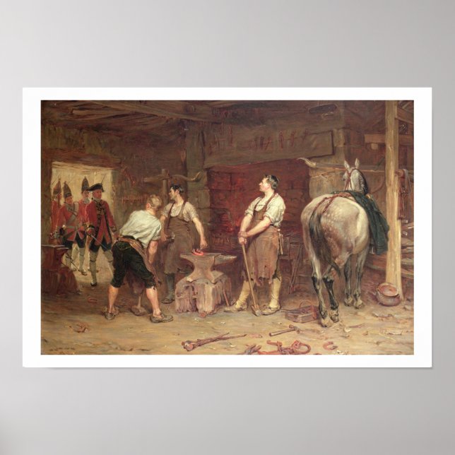 Poster Après Culloden : Chasse aux Rebelles (huile sur to (Devant)