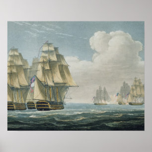 Poster Après la bataille de Trafalgar, le 21 octobre