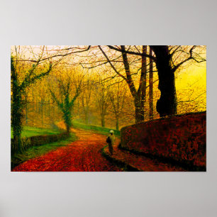 Poster Après-midi de novembre à Stapleton Park Grimshaw