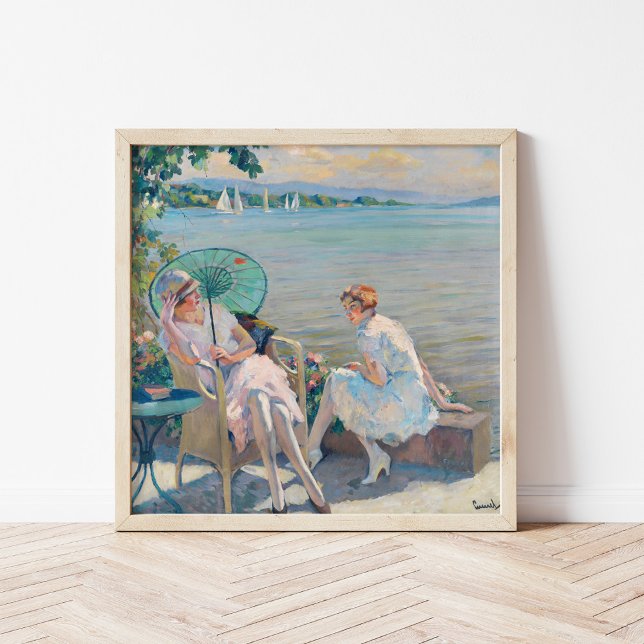Poster Après-midi d'été au lac | Edward Cucuel (Créateur téléchargé)