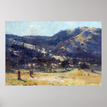 Après-midi Lumière Goulburn Valley Arthur Streeton