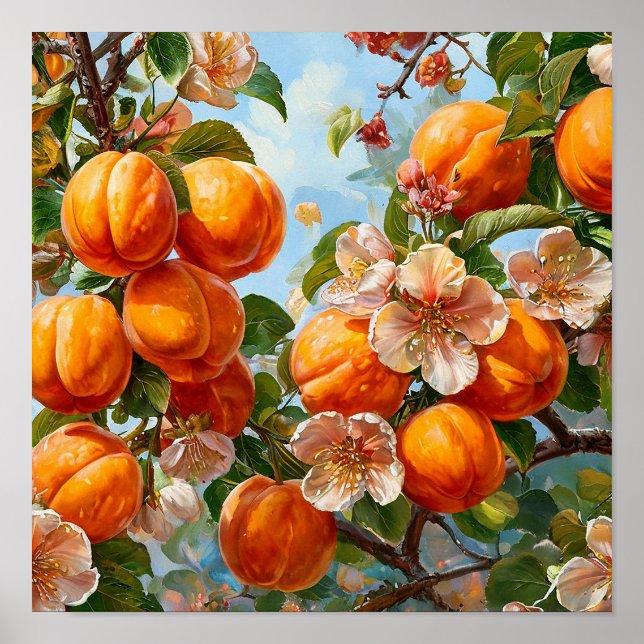 Poster Apricot (Devant)